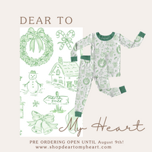 Load image into Gallery viewer, Christmas Green Toile