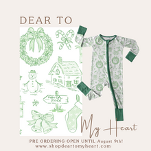 Load image into Gallery viewer, Christmas Green Toile