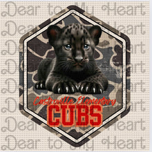 Load image into Gallery viewer, Custom Camo Mascot Tee