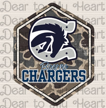 Load image into Gallery viewer, Custom Camo Mascot Tee