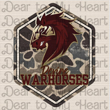 Load image into Gallery viewer, Custom Camo Mascot Tee