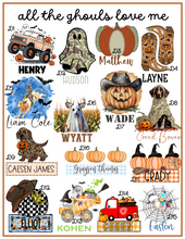 Load image into Gallery viewer, All The Ghouls Love Me - Boys