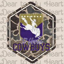 Load image into Gallery viewer, Custom Camo Mascot Tee