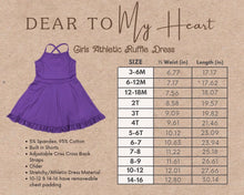 Load image into Gallery viewer, D’Hanis Girls Athletic Dress
