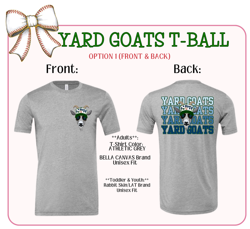 Yard Goats T-Ball