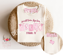 Load image into Gallery viewer, Small Town, Big Love Zip Code - Custom Tee
