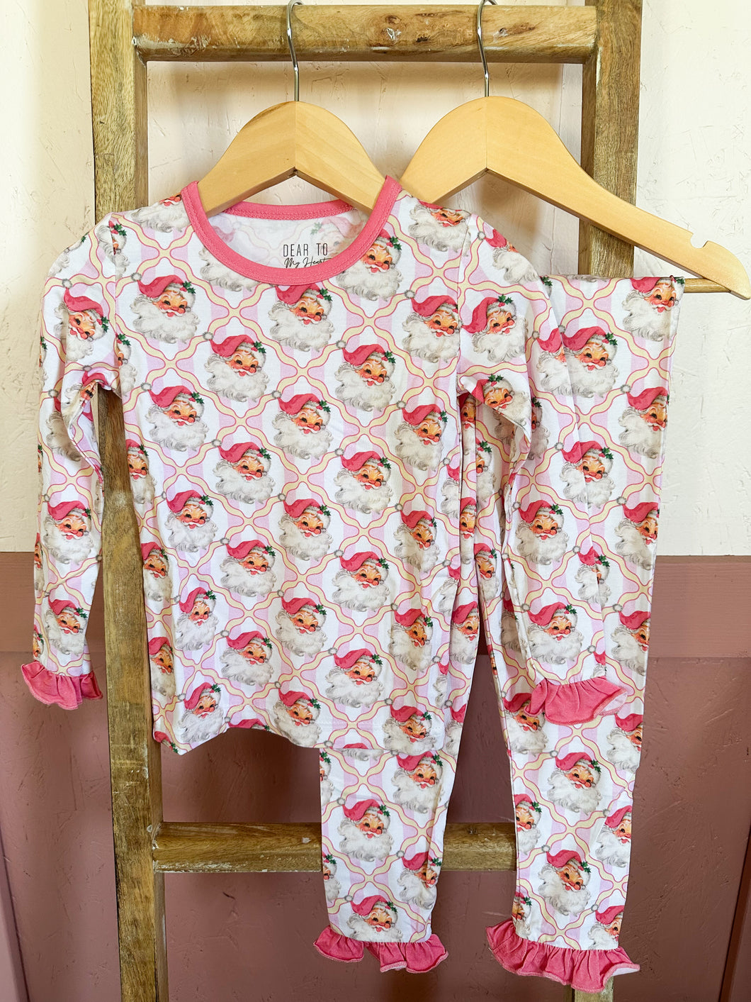 Merry & PINK! Ruffle Two Piece Set