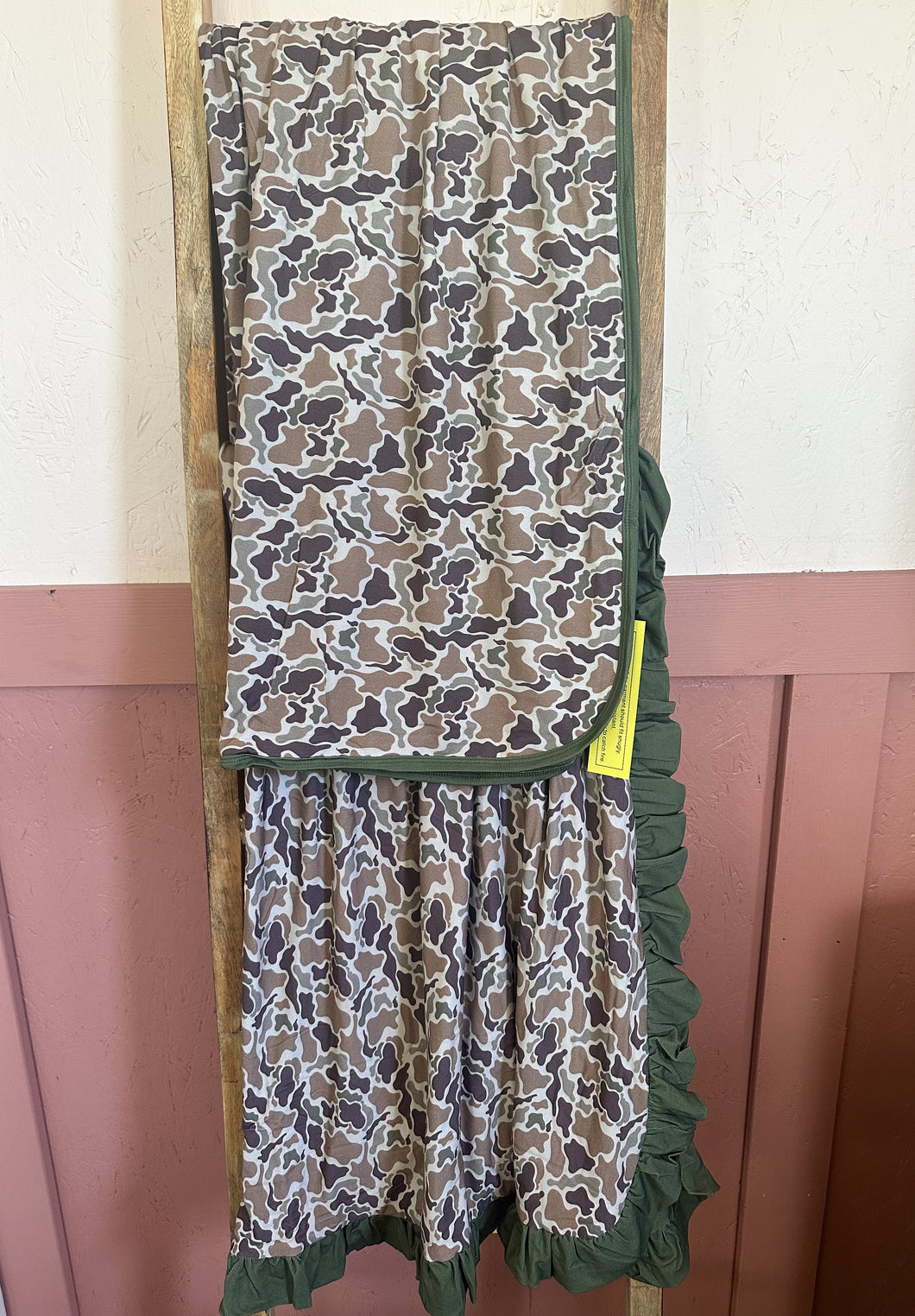 Camo Bamboo Blanket