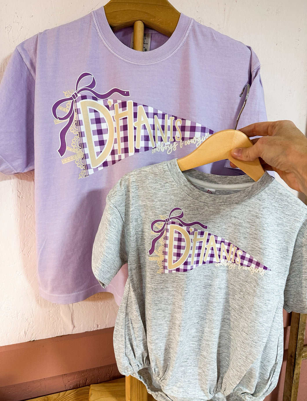 Pennant Crop Tee, OR Baby Bubble