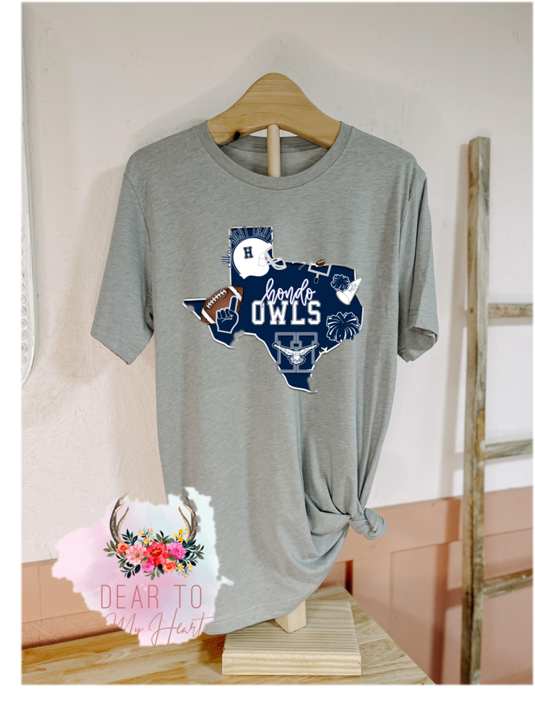 Hondo Owls Fall T-Shirt