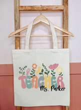 Load image into Gallery viewer, Personalized Teacher Tote
