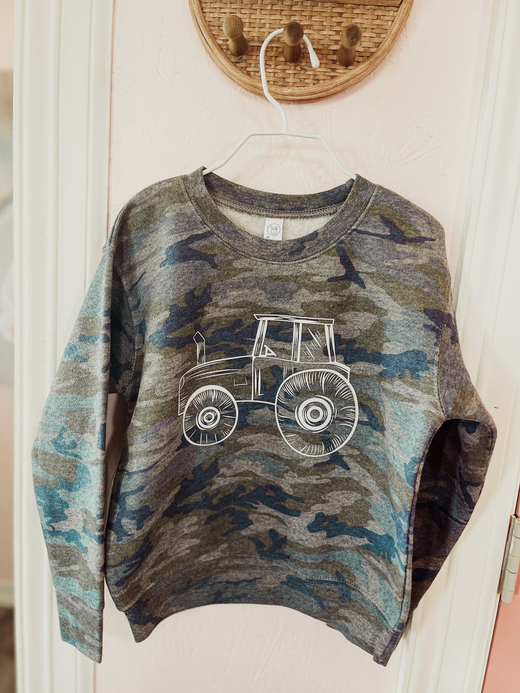 Camo Tractor Sweatshirt